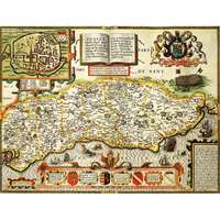 HISTORICAL MAP SUSSEX 400 PIECE JIGSAW | The Happy Puzzle